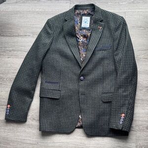 A Fish Named Fred Men's 42R Gray Blazer